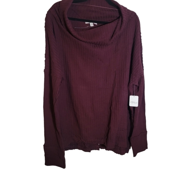 Free People Juicy Long Sleeve Thermal Top in Date Night Size XS - Picture 14 of 14